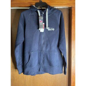 Seattle Seahawks NFL Women's Full-Zip Hoodie Sz L NEW!